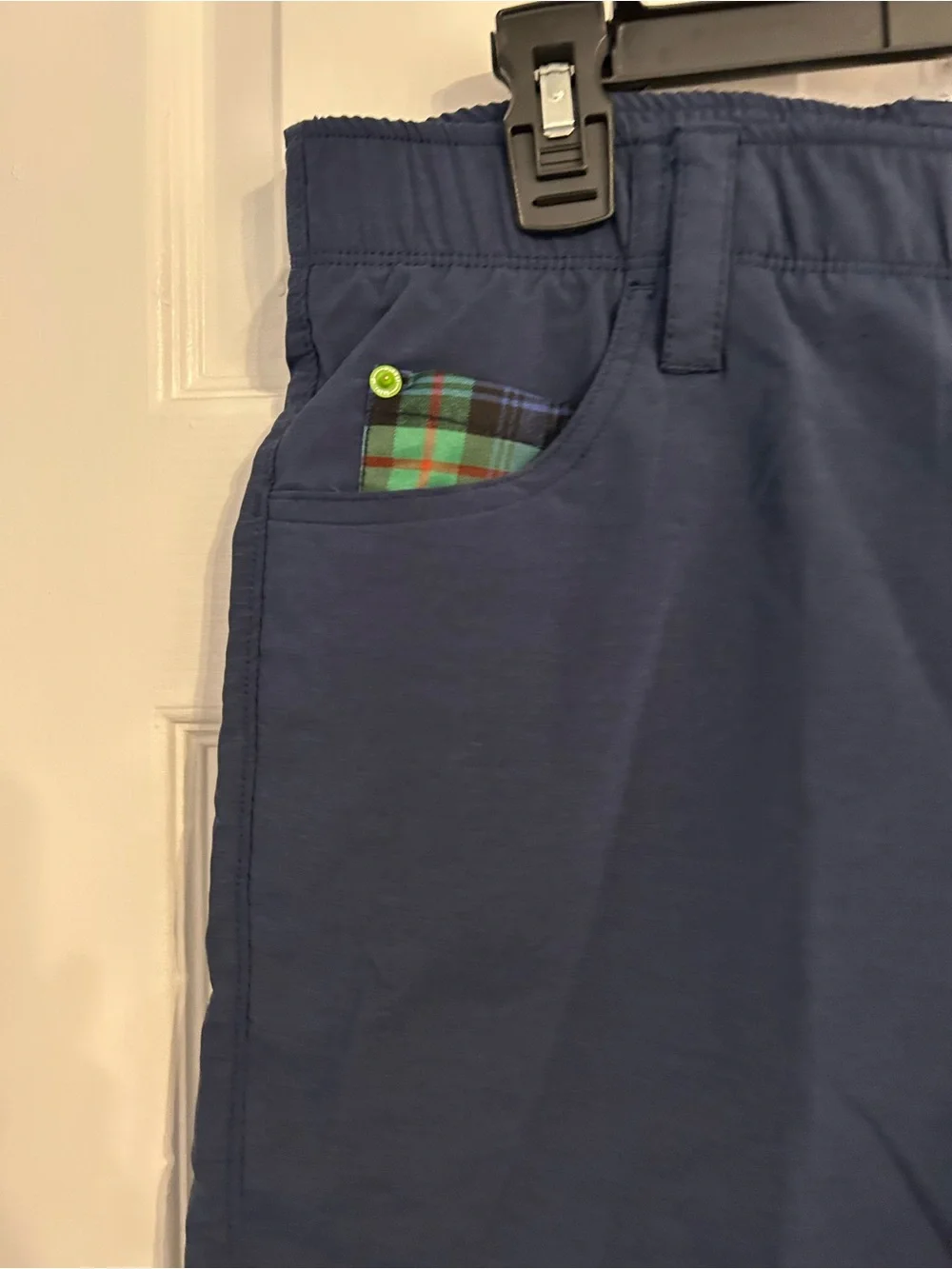 William Murray Golf Navy Flat-Front Performance Shorts